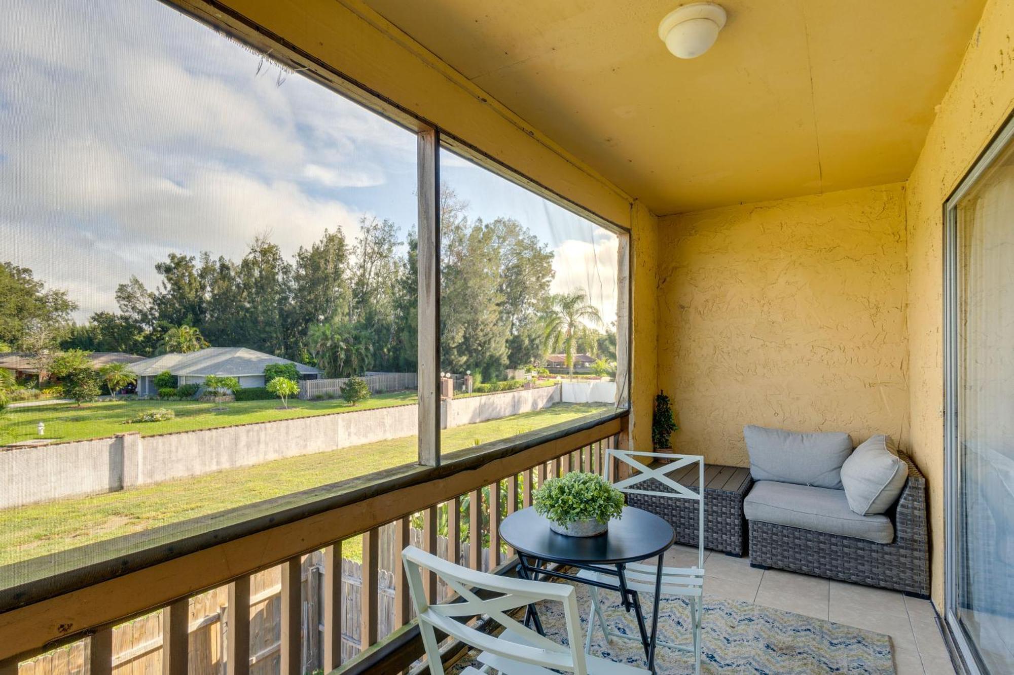 Updated Sienna Park Condo - 4 Miles To Siesta Key! Sarasota Exteriér fotografie